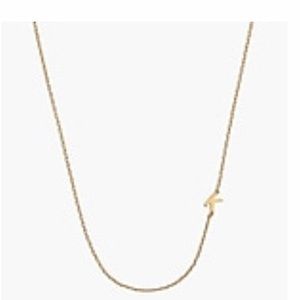 jcrew k necklace